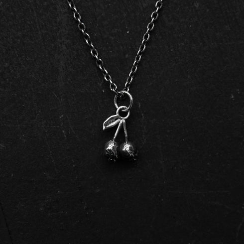 Cherry Skull Necklace